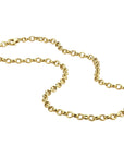 14K geelgoud collier jasseron 4,3 mm 45 cm 4017205 - PansiteNederland.nl