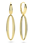 14K geelgouden oorhangers schakel 42 mm - 4034462 - PansiteNederland.nl