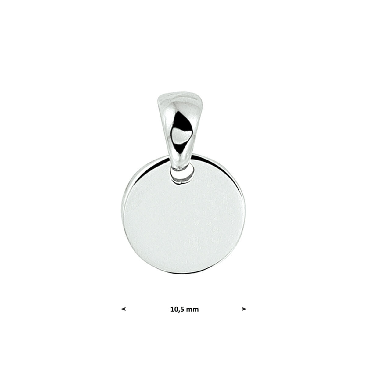 Fantasy Collection Graveerhanger rond zilver