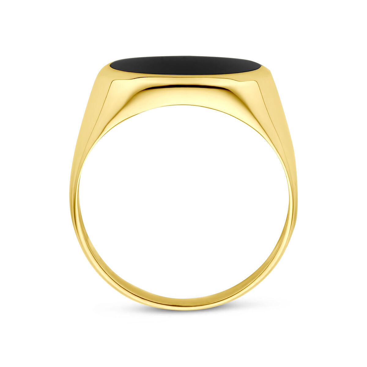Fantasy Collection Ring onyx 14K geelgoud