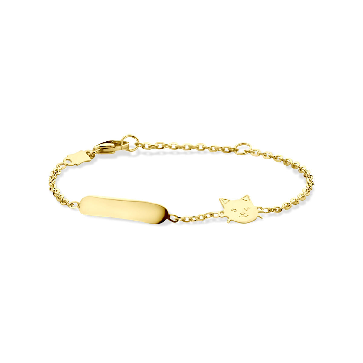 Fantasy Collection Graveerarmband kat 11 - 13 cm 14K geelgoud