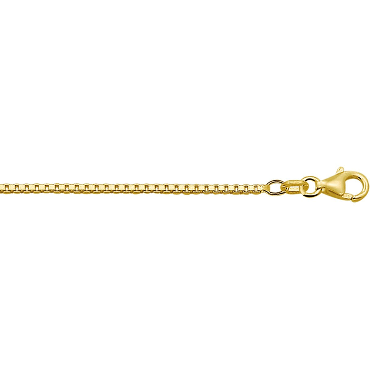 Fantasy Collection Collier venetiaans 1,2 mm 9K geelgoud