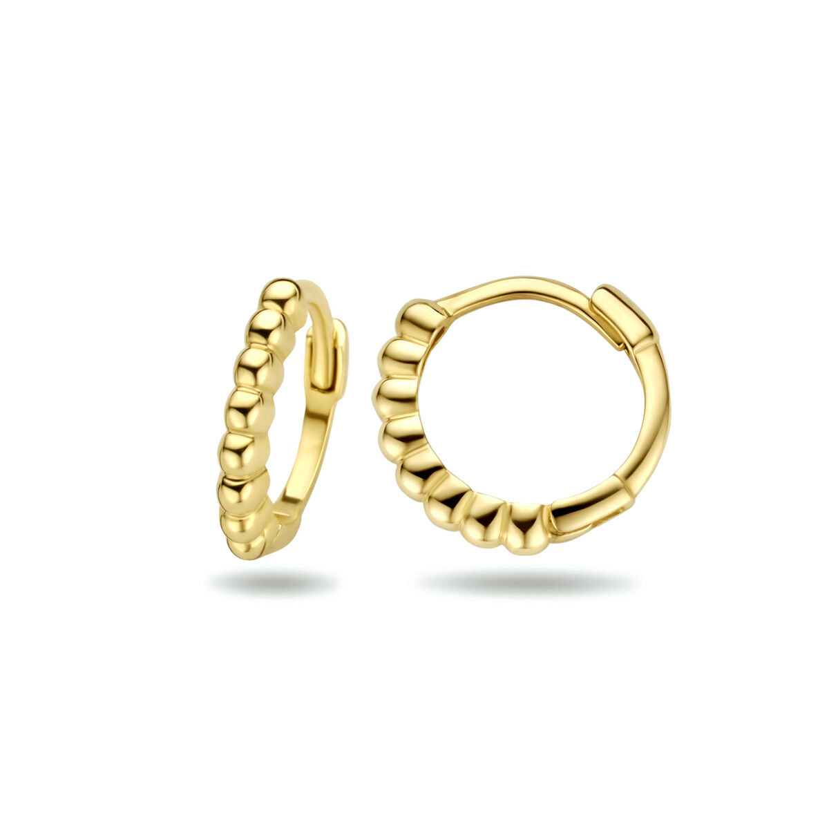 Fantasy Collection Oorbellen bolletjes 10 mm 9K geelgoud