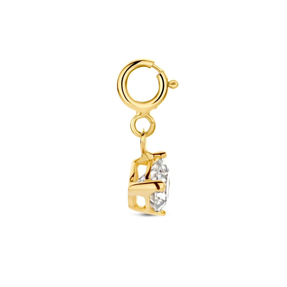 Fantasy Collection Slotbedel zirkonia 9K geelgoud 6 mm - afbeelding 3
