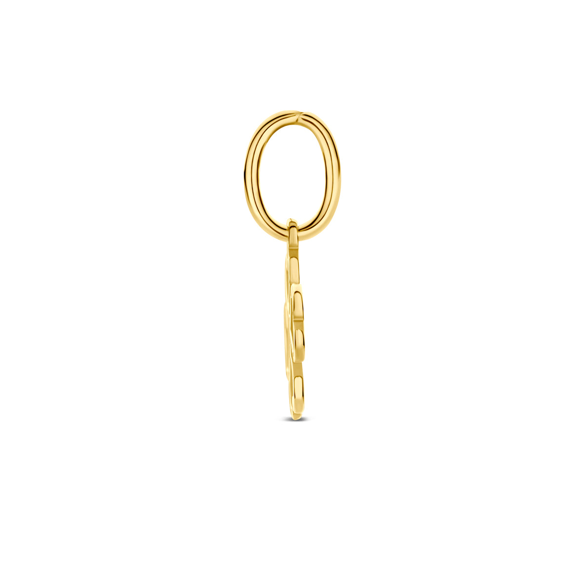 Fantasy Collection Hanger klaver 9K geelgoud 8,5 mm - afbeelding 3
