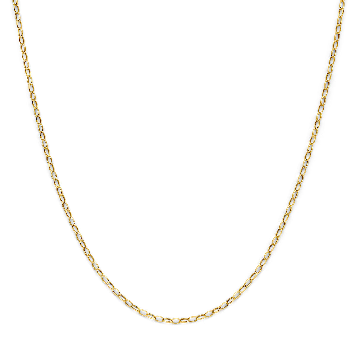 Fantasy Collection Collier anker 9K geelgoud 2,8 mm