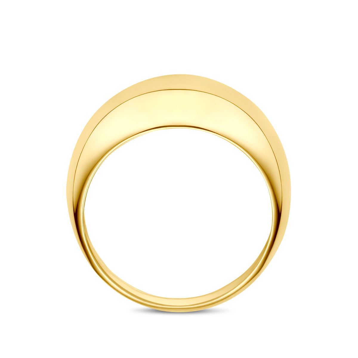 Ring balloon 9K geelgoud 10.5 mm