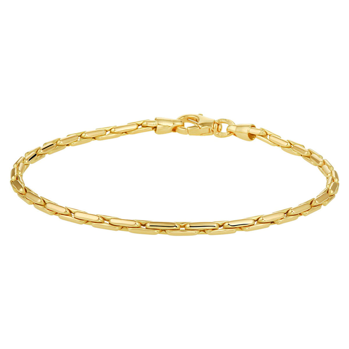 Fantasy Collection Armband cardano 9K geelgoud 2,7 mm 18,5 cm