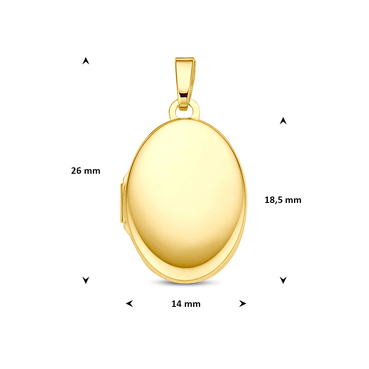 Fantasy Collection Medaillon 9K geelgoud 18,5 mm - afbeelding 5