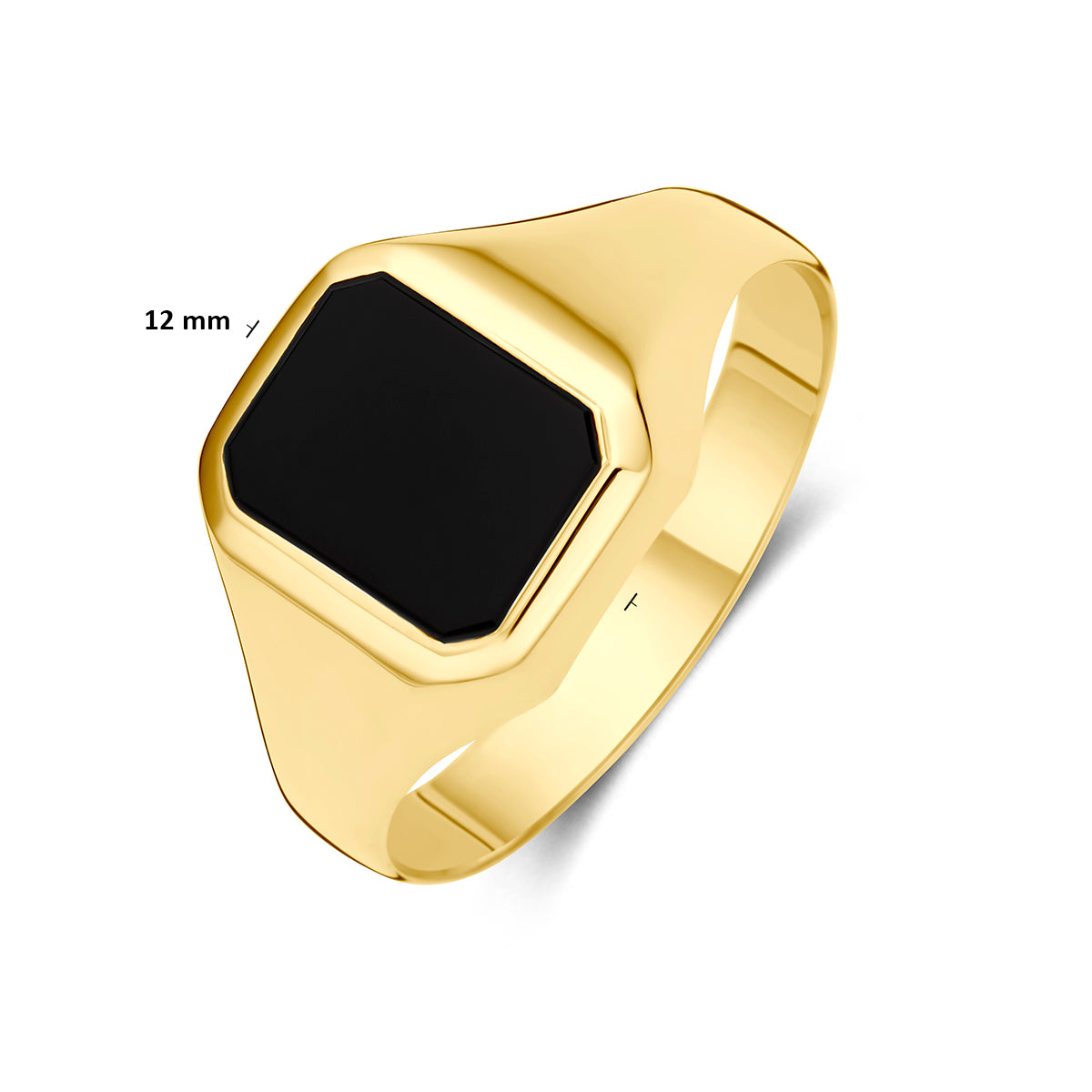 Fantasy Collection Zegelring onyx 9K geelgoud - afbeelding 5