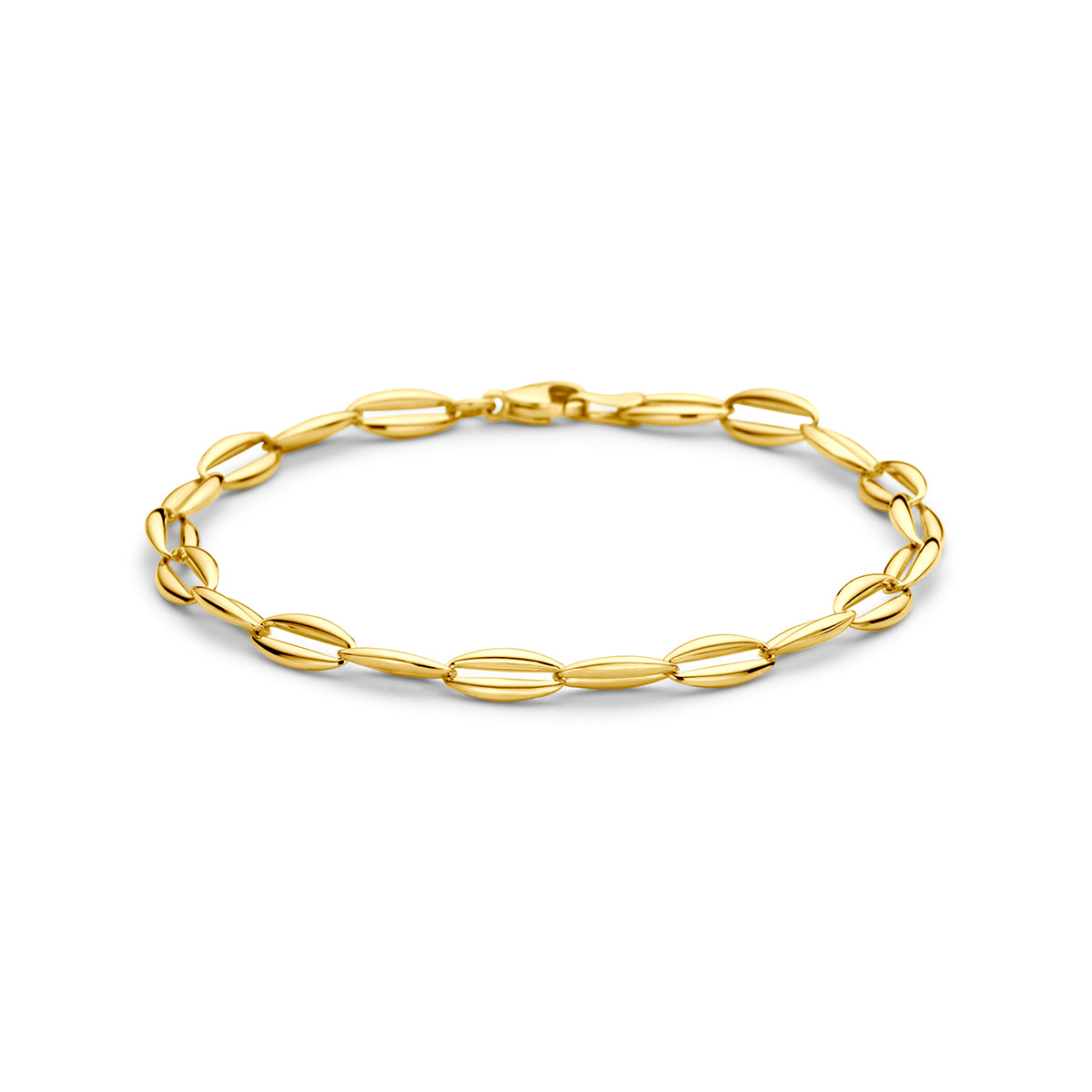 Fantasy Collection Armband anker 9K geelgoud 5 mm 19 cm