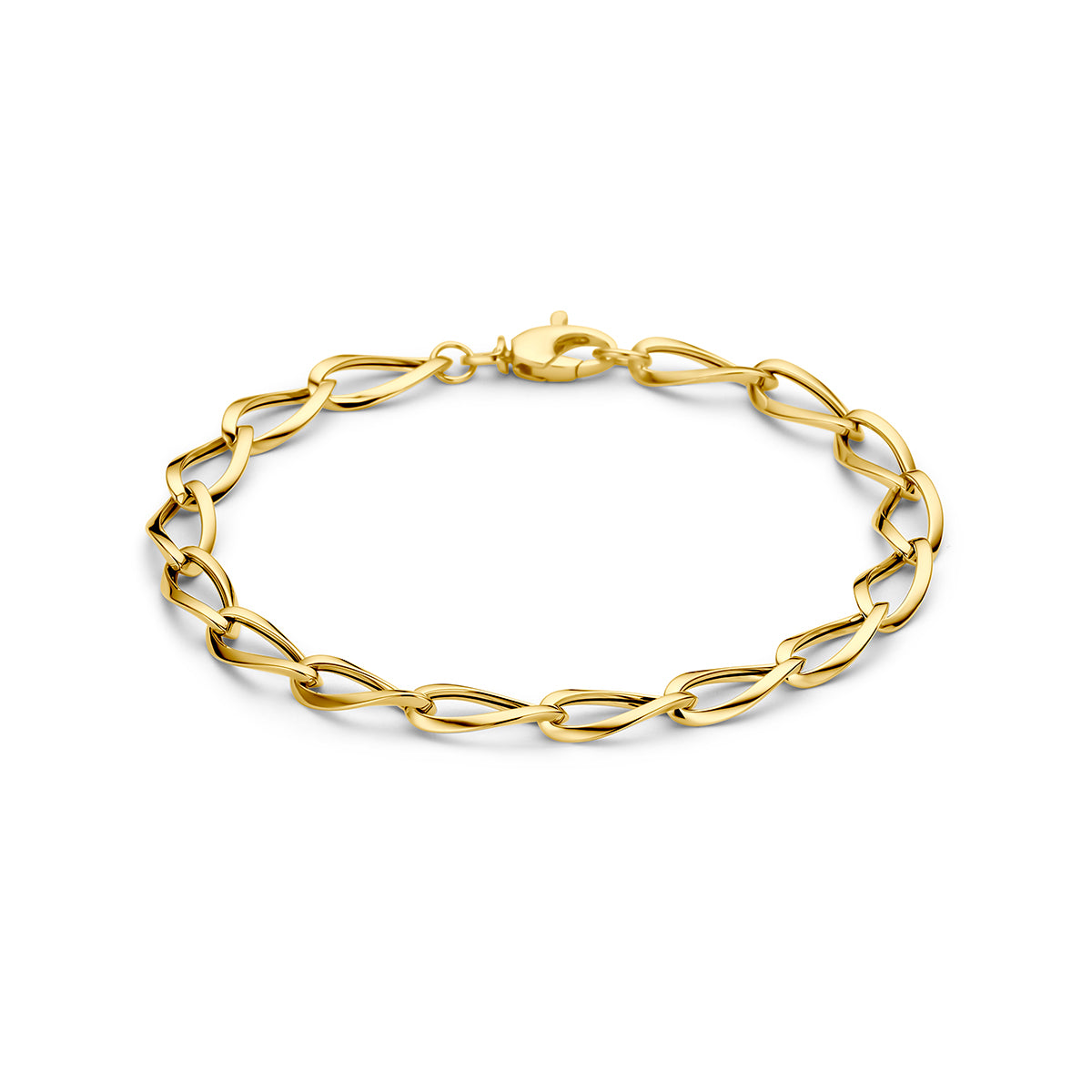 Fantasy Collection Armband anker 9K geelgoud 6 mm 19 cm