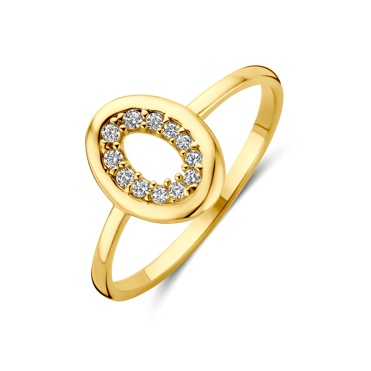 Fantasy Collection Ring zirkonia 9K geelgoud