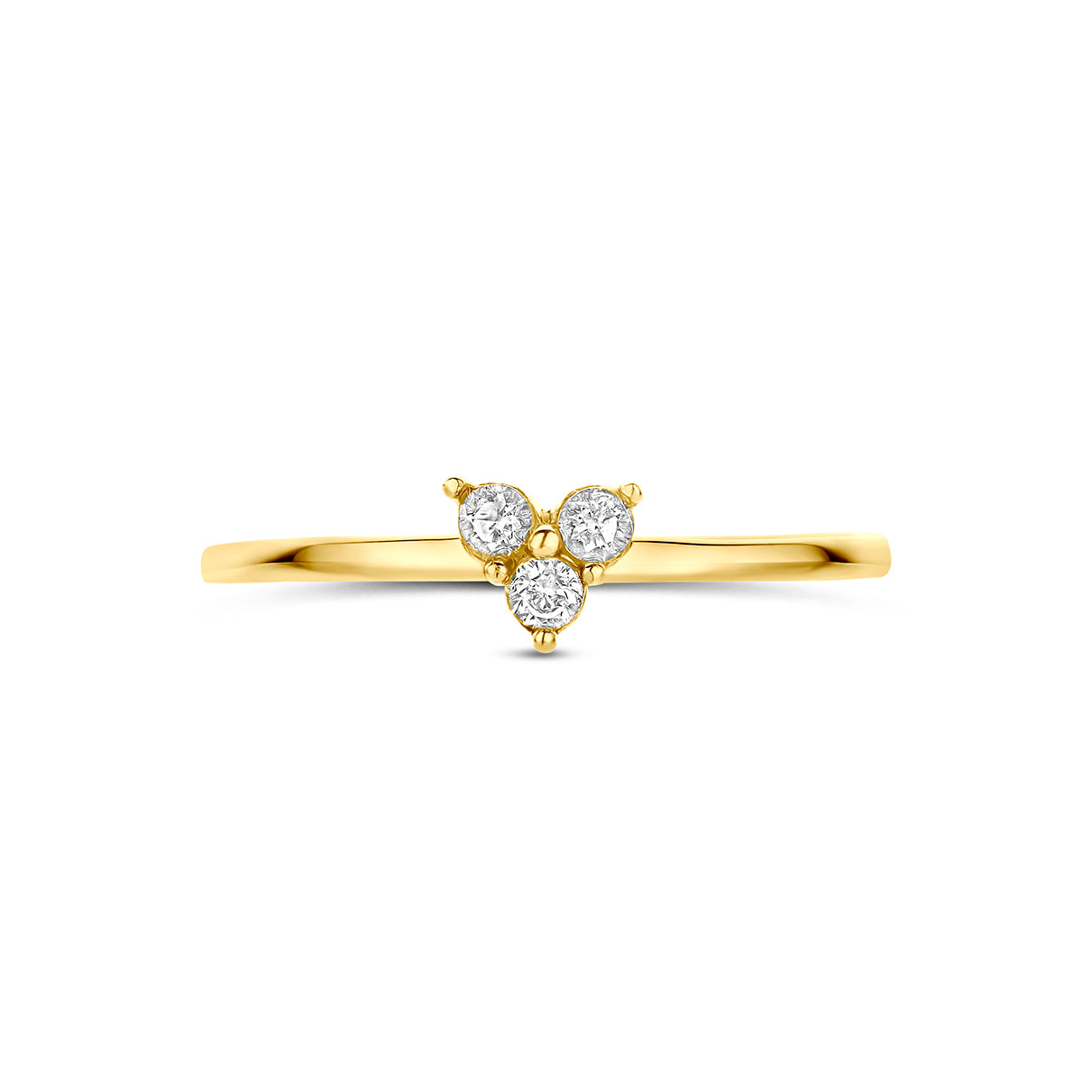 Fantasy Collection Ring zirkonia 9K geelgoud - afbeelding 4