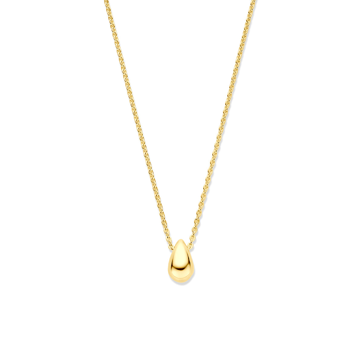 Fantasy Collection Collier druppel 9K geelgoud 41 - 43 - 45 cm