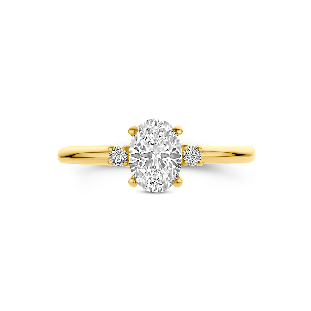 Fantasy Collection Ring zirkonia 9K geelgoud - afbeelding 4