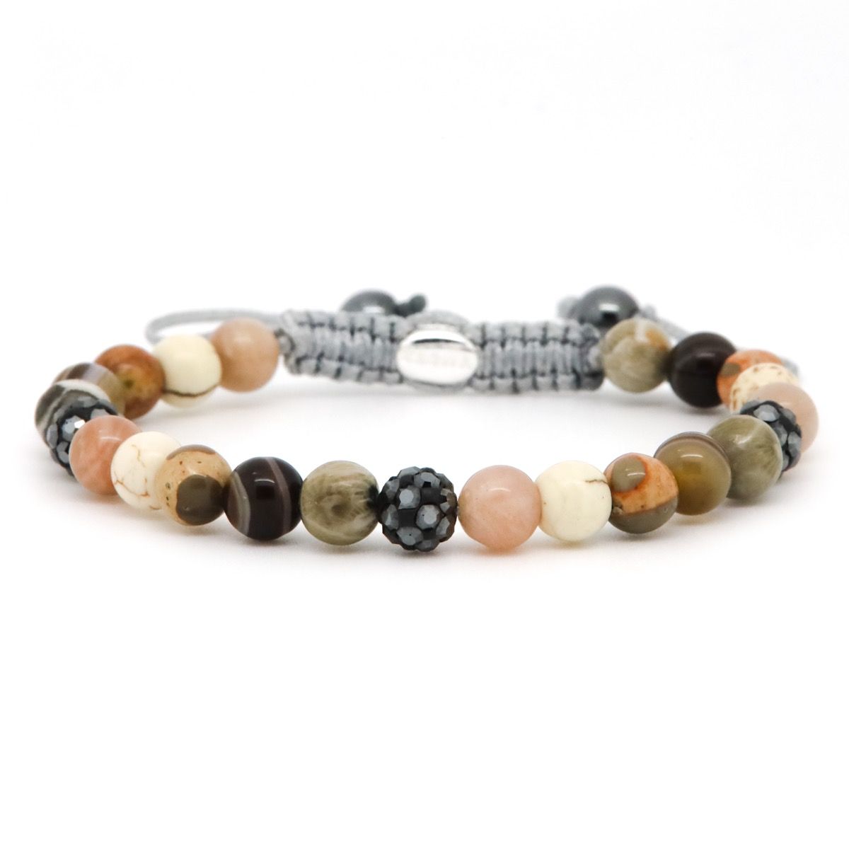 Karma Spiral Pumpkin Patch XS Armband 80058 Grijs