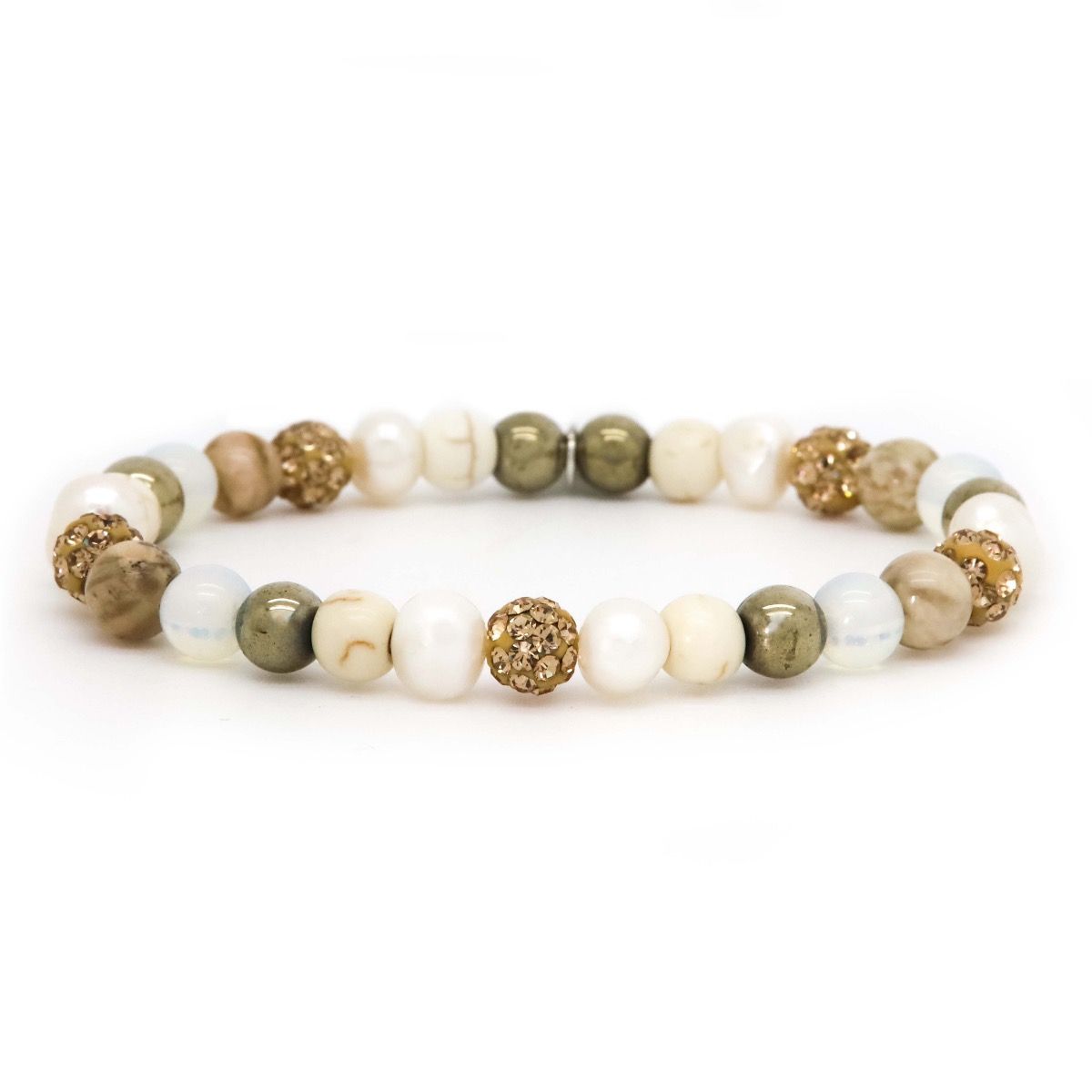 Karma Spiral Crystal Armband 80076EL Kristal
