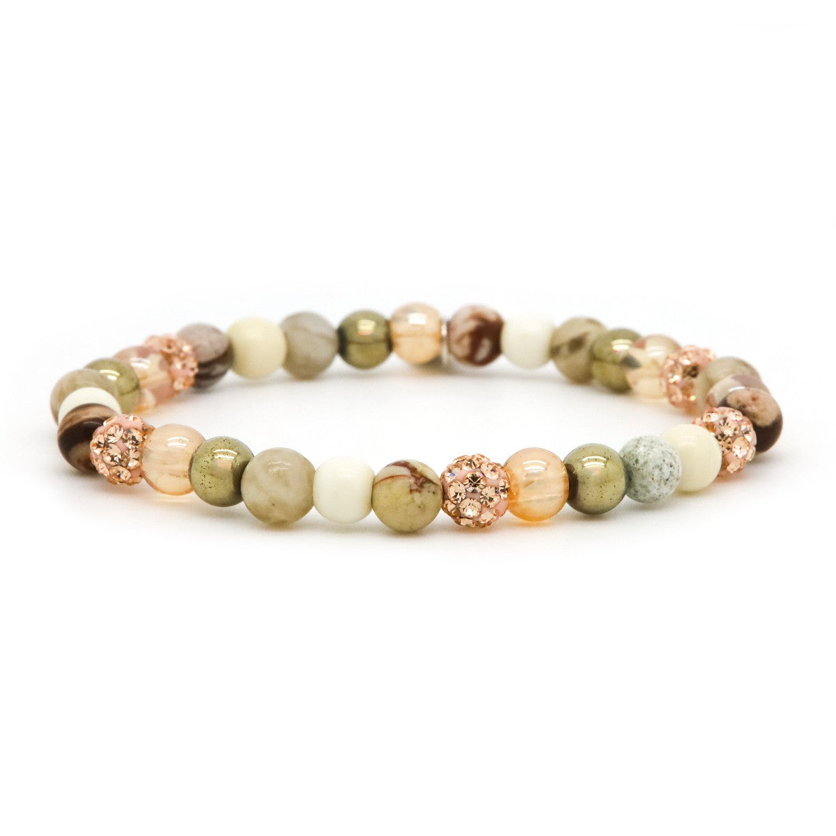 Karma Spiral Nova Rose Armband Rosé
