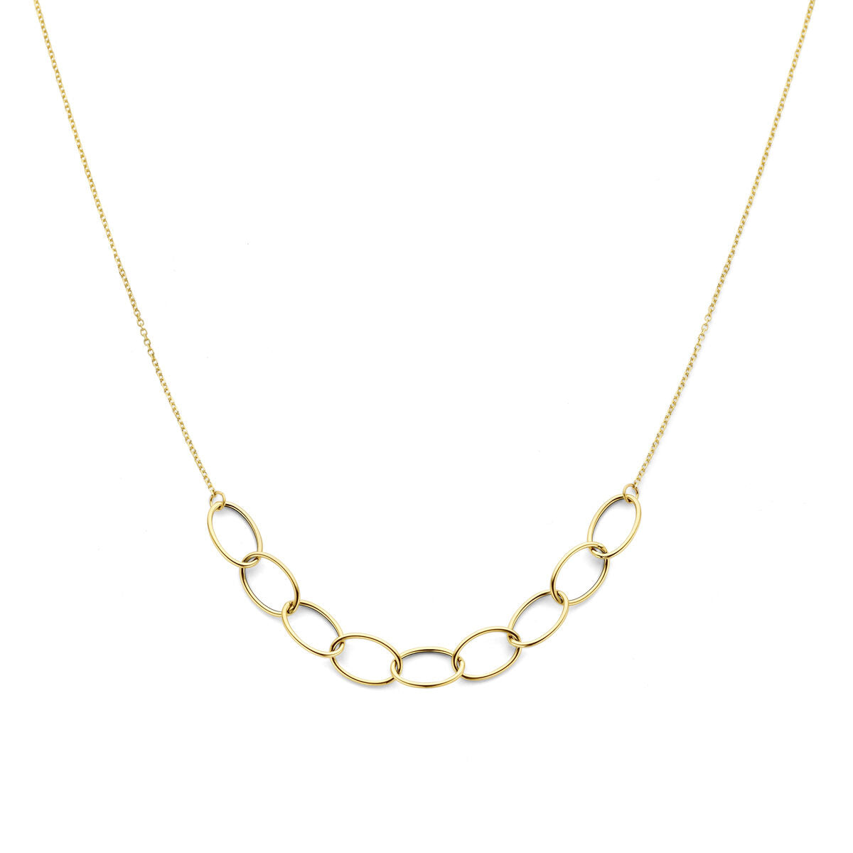 Fantasy Collection Collier 8 mm 42 + 3 cm 14K geelgoud