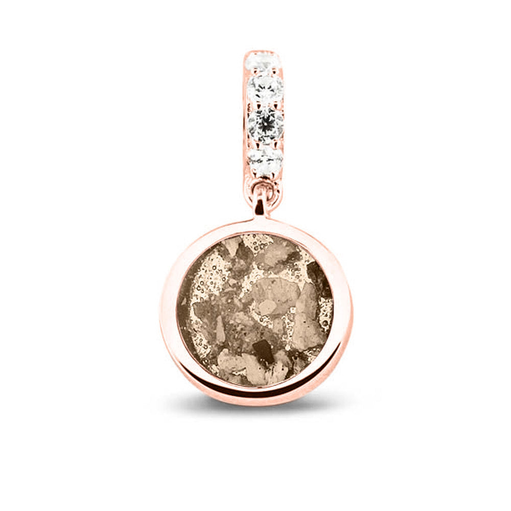 See You Gouden ronde bedel met steen in hangoog voor as – 806 – afbeelding 23