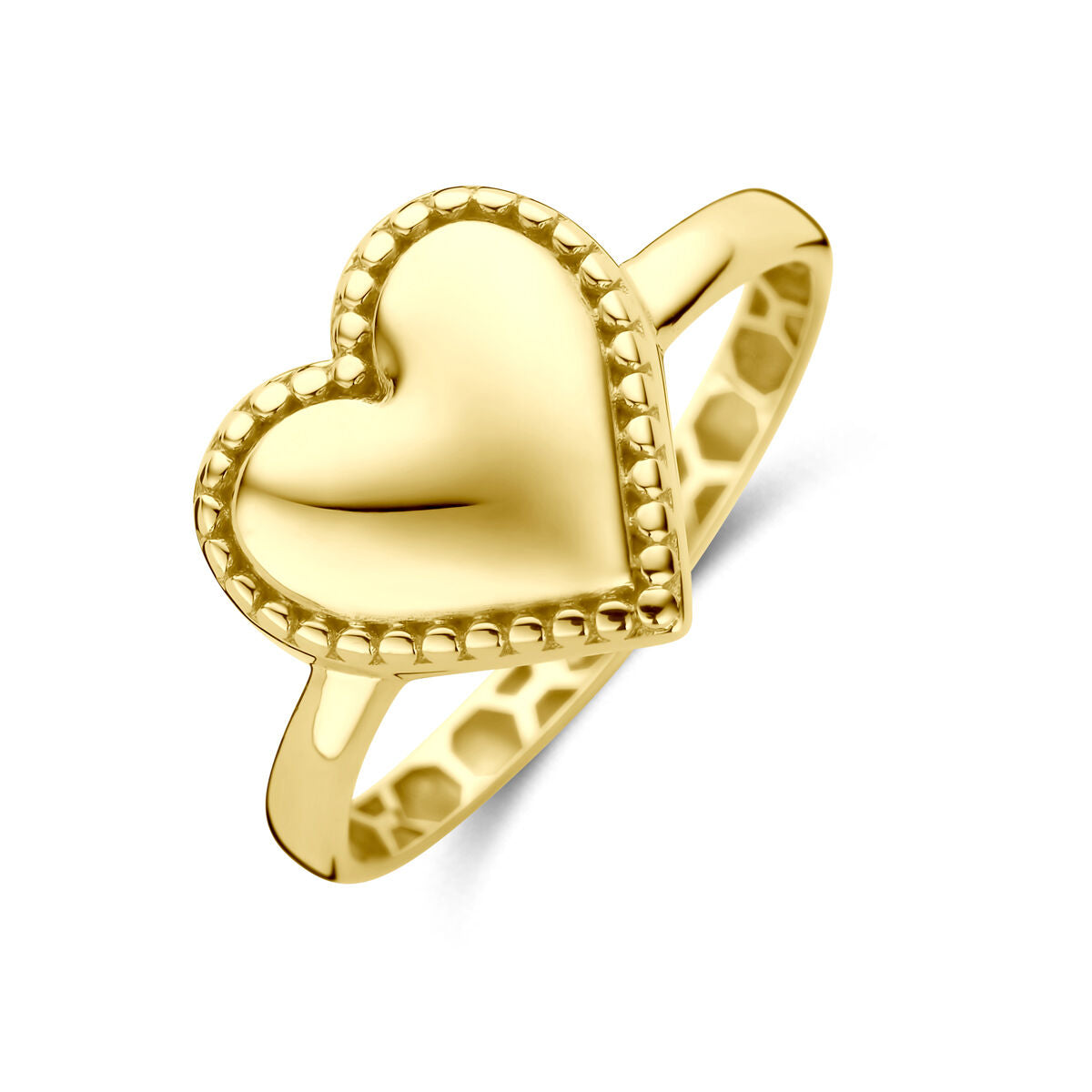 Fantasy Collection Ring hartje 14K geelgoud