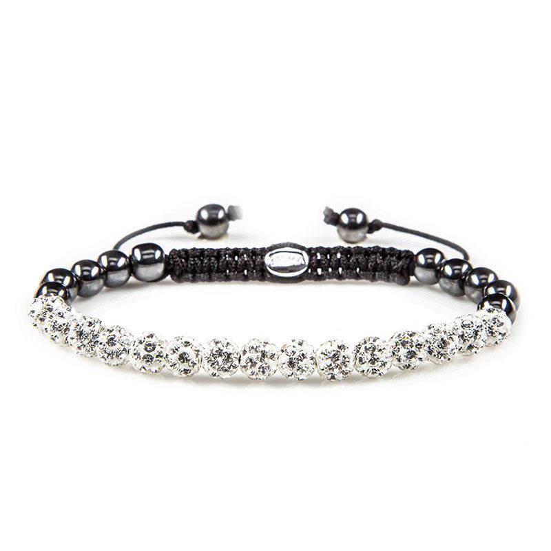 Karma armband Spiral Full Crystal XS (white crystal) 82087 - PansiteNederland.nl