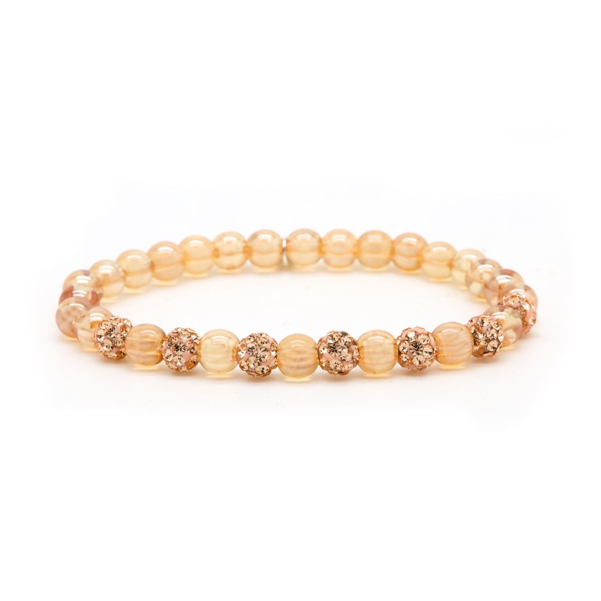 Karma Armband Spiral JANE XS Elastic (rose crystal) 82192EL