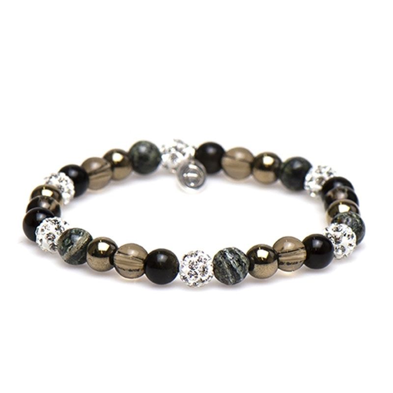 Karma Spiral Maryon White Armband Wit