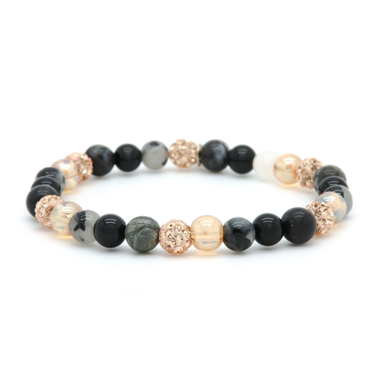 Karma Spiral Dancing Queen Armband Roségoud