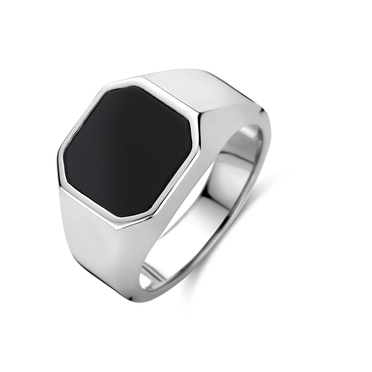 Fantasy Collection Zegelring onyx zilver