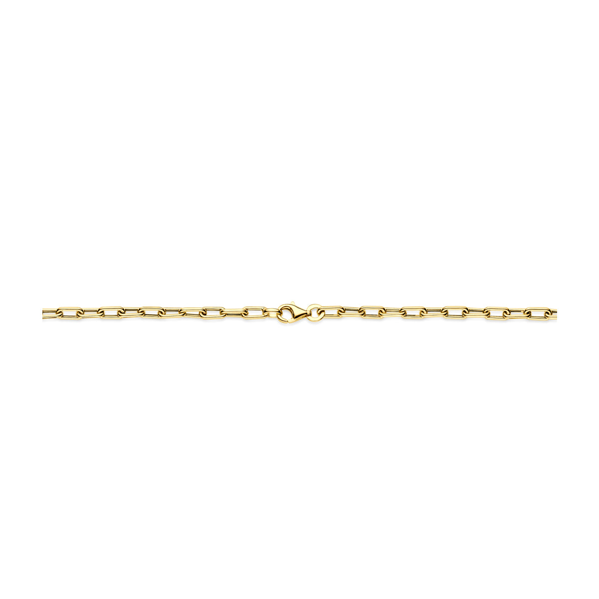Collier 3,5 mm 9K geelgoud 42 cm