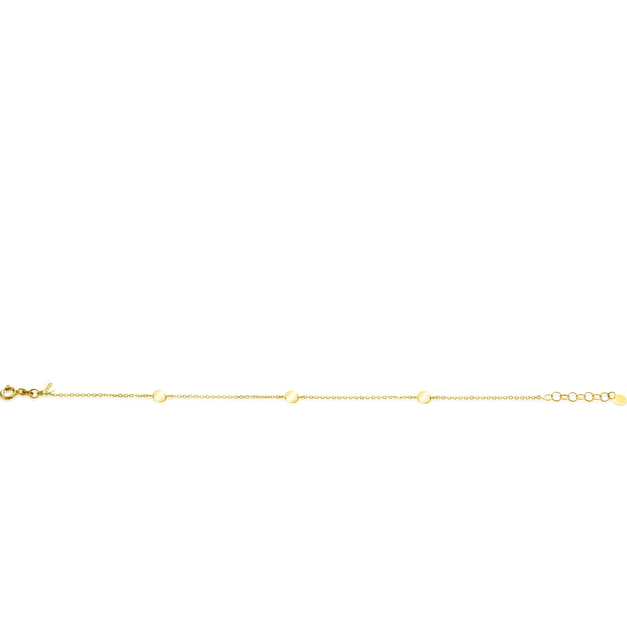 ZINZI 14K Gouden Armband ZGA444 18-20cm