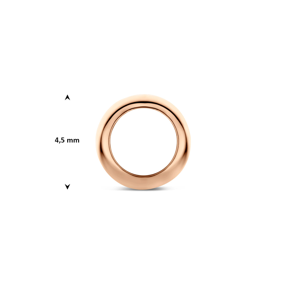 Fantasy Collection Hanger 9K roségoud 4,5 mm - afbeelding 4