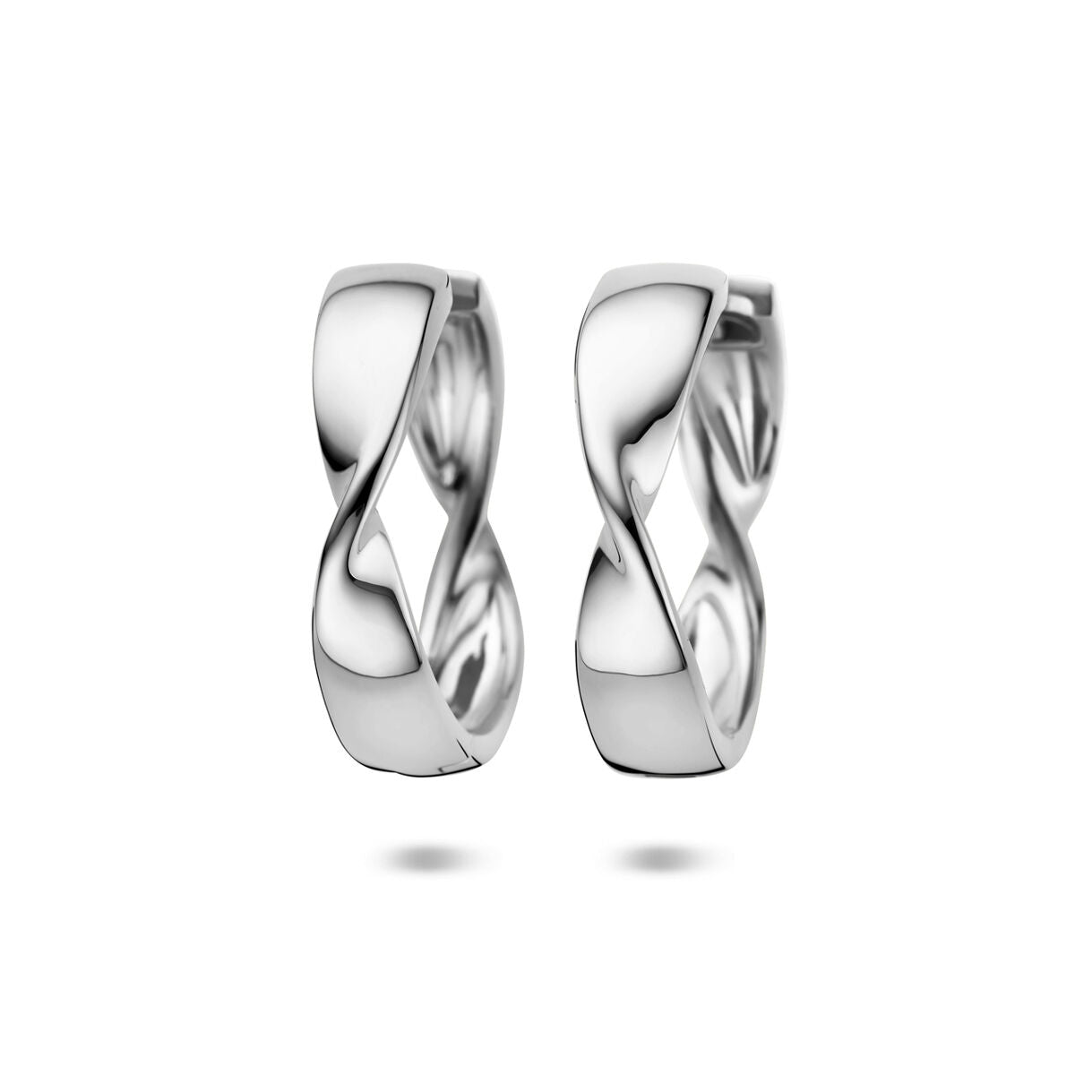 Fantasy Collection Oorbellen 25 mm zilver