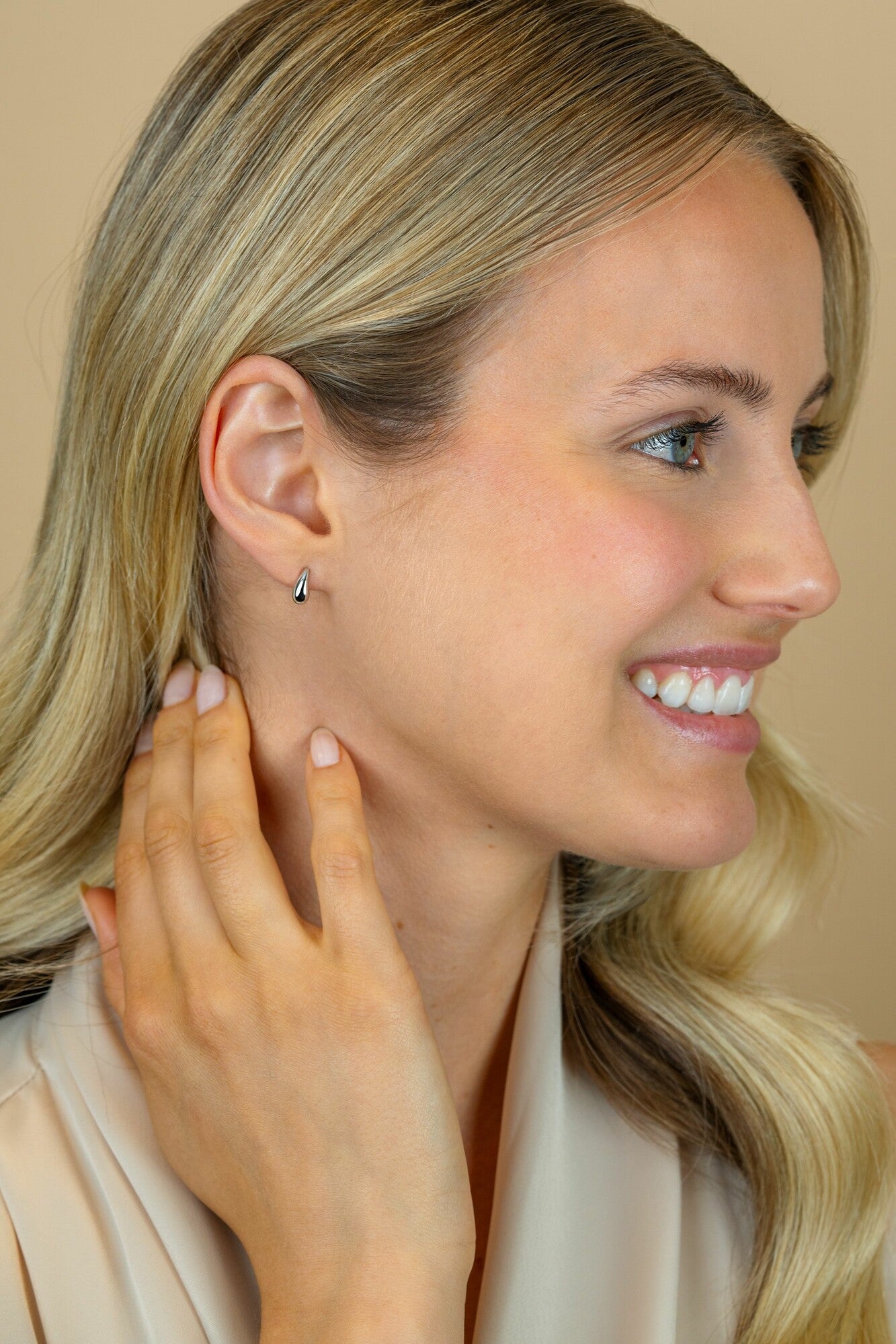 ZINZI zilveren oorstekers druppelvorm 8,5mm ZIO2719 - PansiteNederland.nl