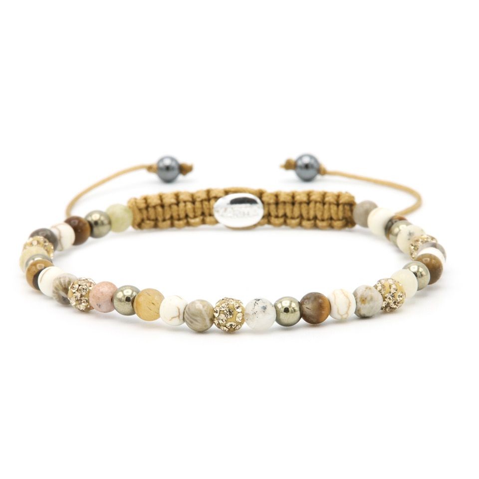 Karma armband Spiral Clear as Day xxs gold crystal 84414