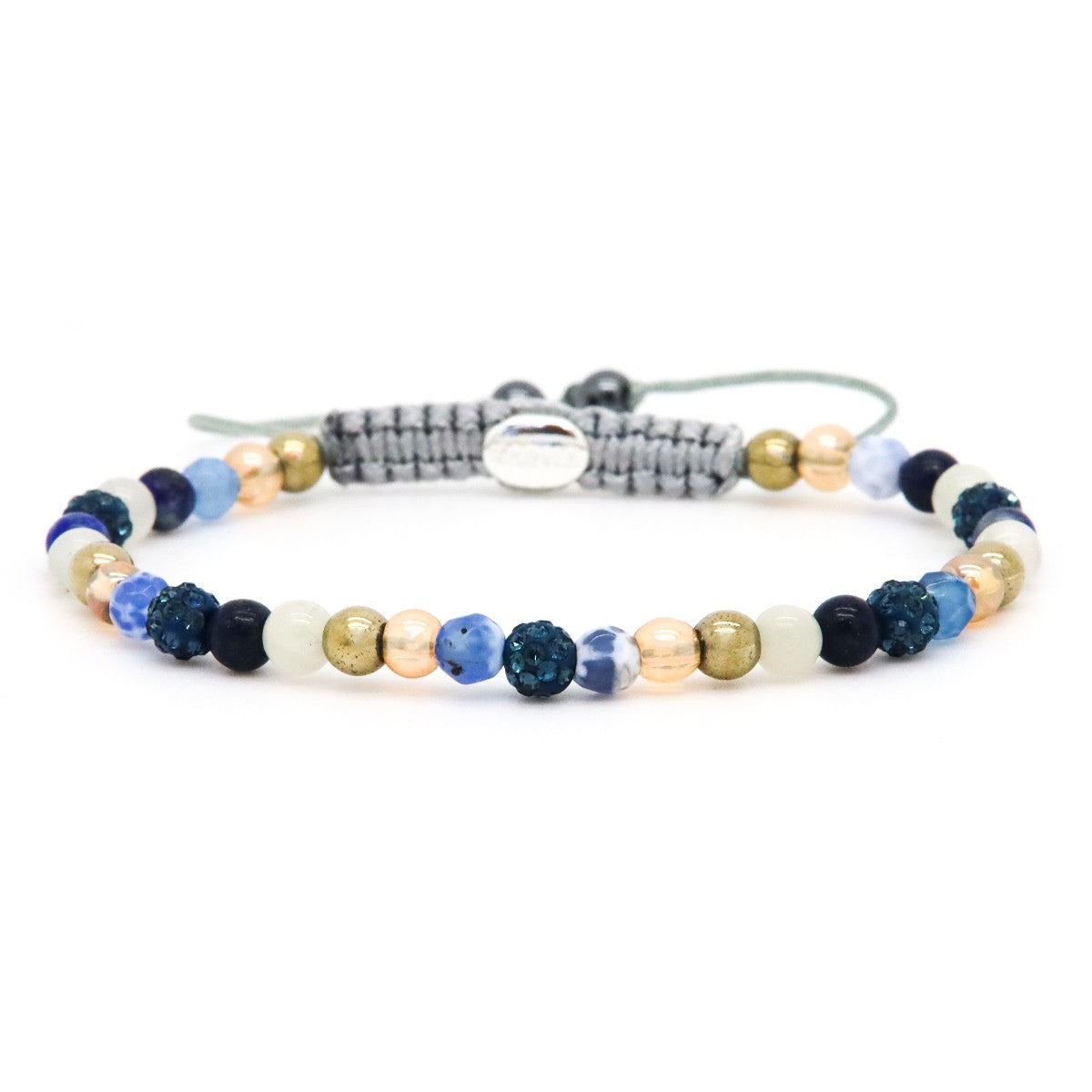 Karma Spiral Belle Blue Armband 84628 Blauw