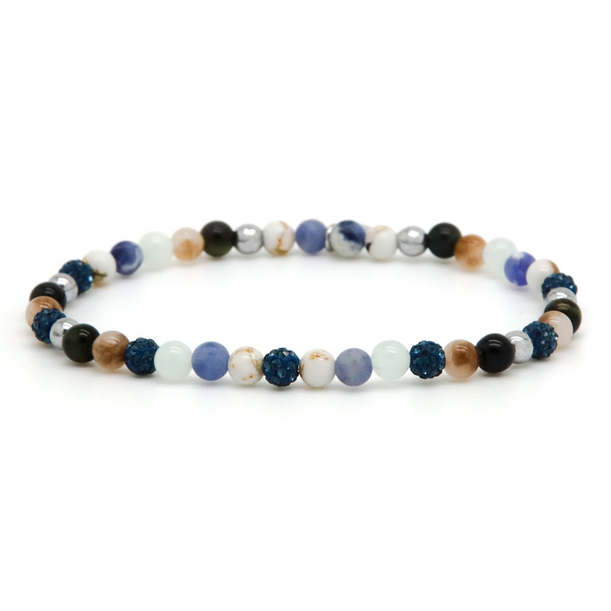 Karma Spiral Zelie XXS armband blauw 84726EL