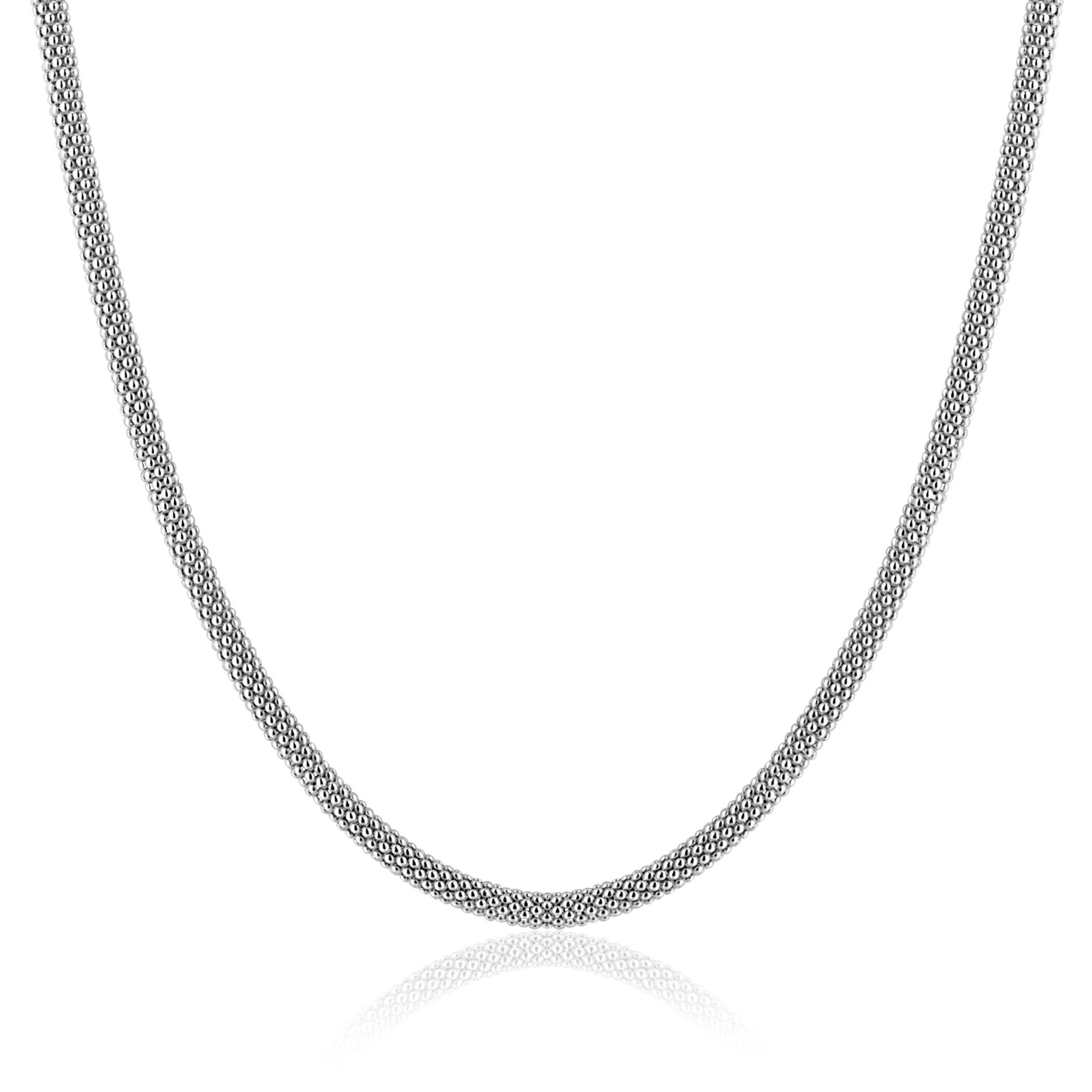 ZINZI Zilveren Ketting 42cm - ZIC2765