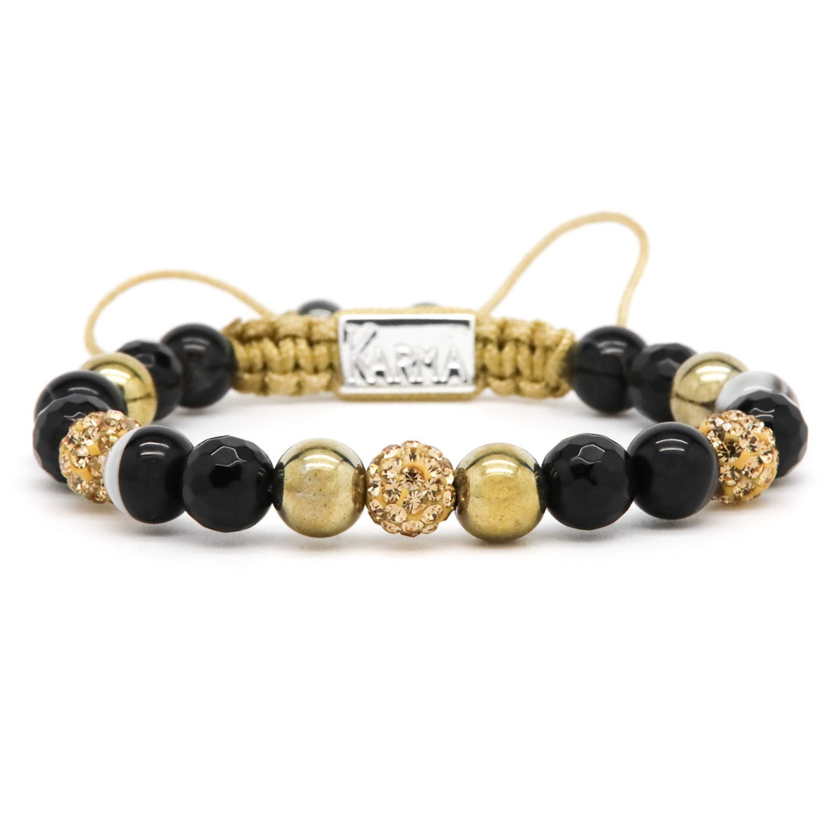 Karma Spiral Tuscan Sun M armband goud 85367