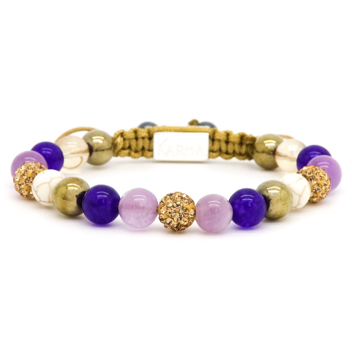 Karma Spiral Crystal Armband 85377 Kristal