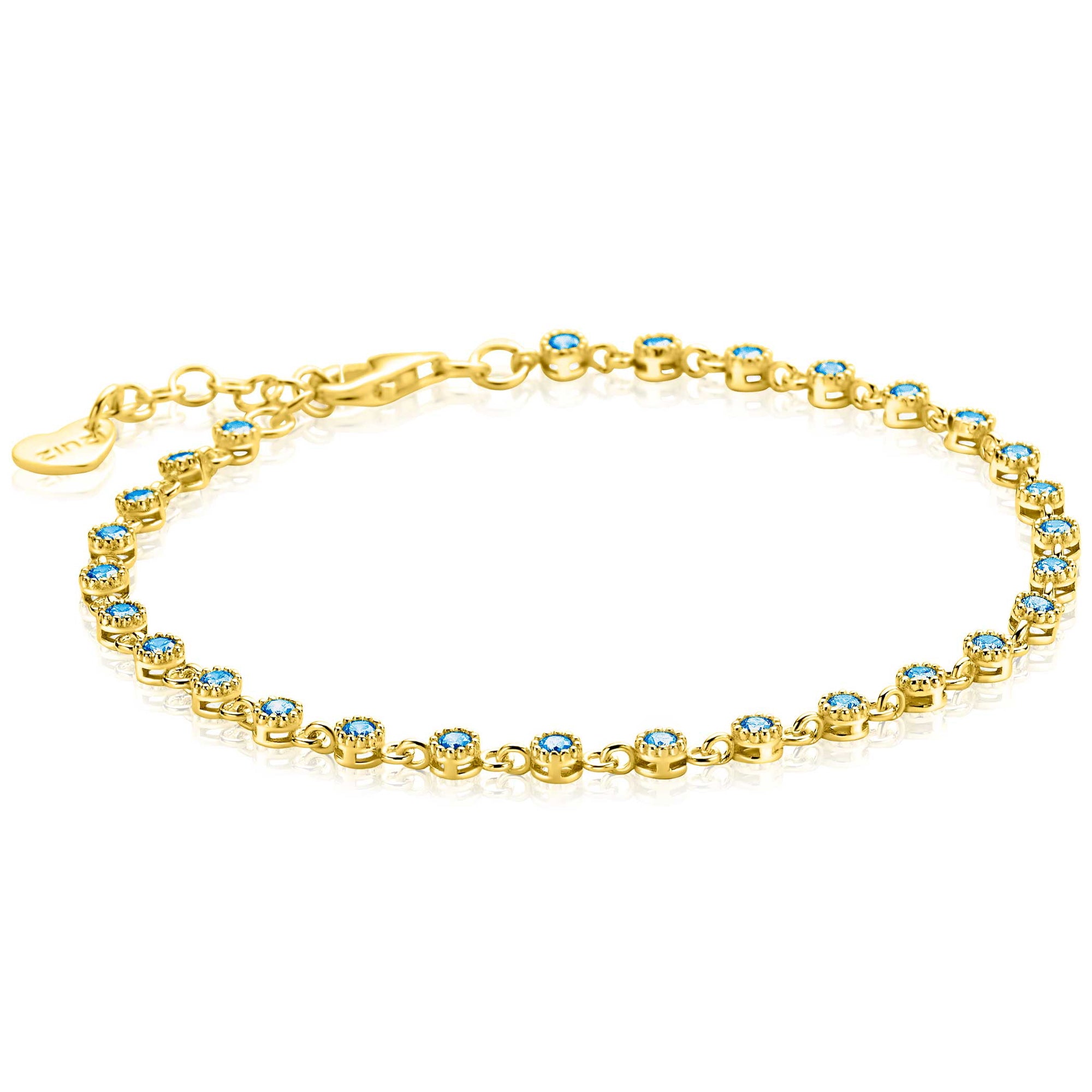 ZINZI Verguld Zilveren Armband ZIA2893BG - ZIA2893BG
