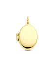 14K geelgouden medaillon ovaal 22 mm - 4033507 - PansiteNederland.nl