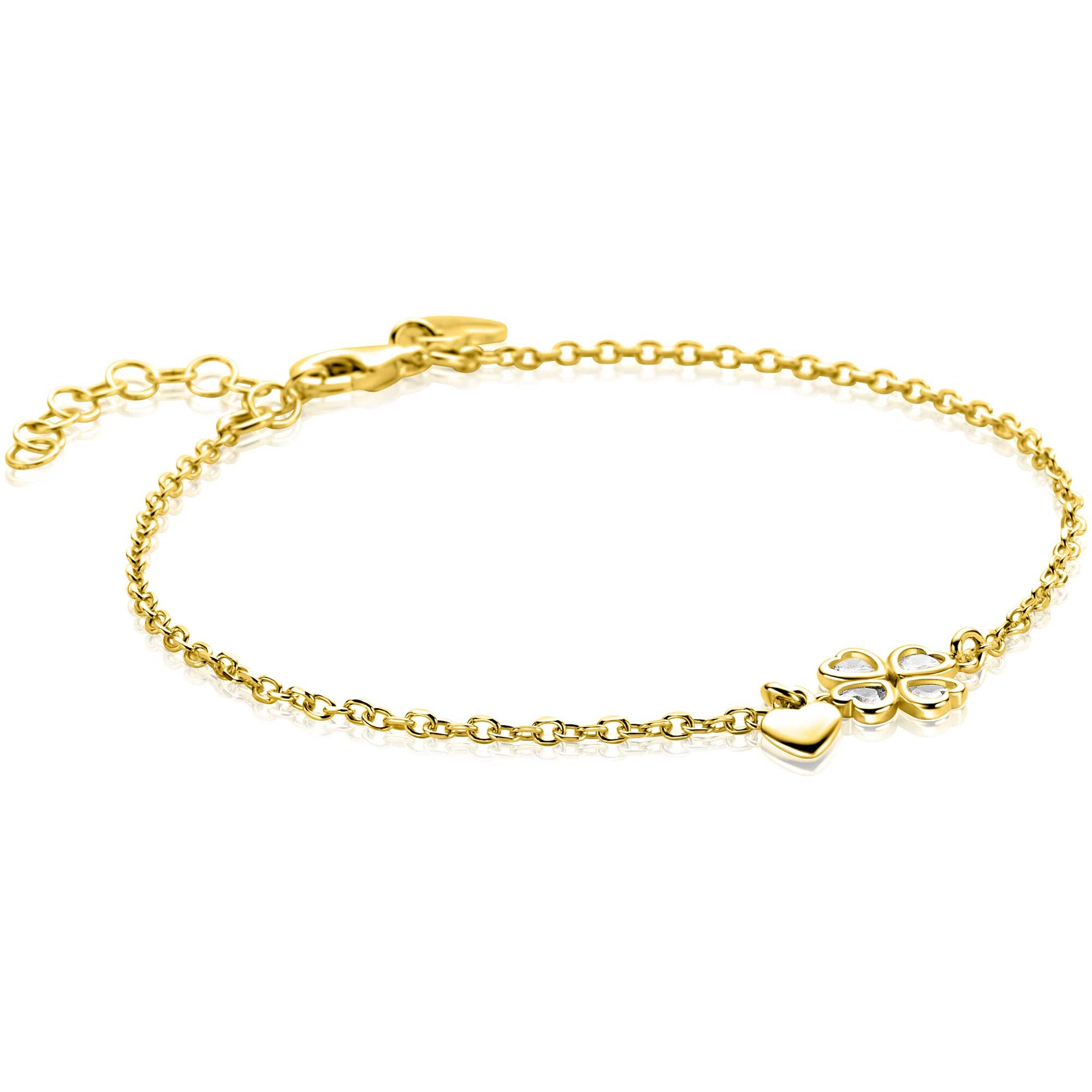 ZINZI Verguld Zilveren Armband - ZIA2783Y