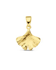 14K geelgoud hanger ginkgo blad 4029659 - PansiteNederland.nl
