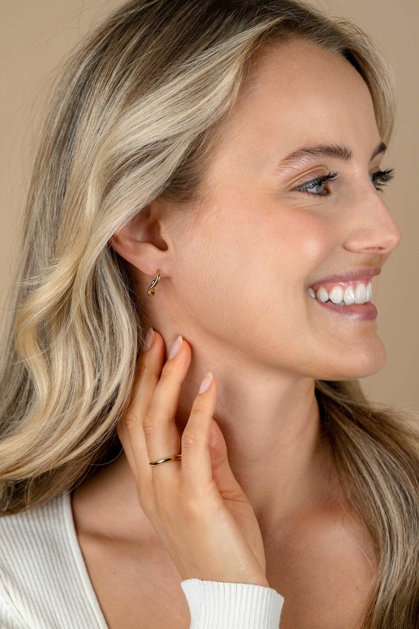 ZINZI Verguld Zilveren Ring - ZIR2656G
