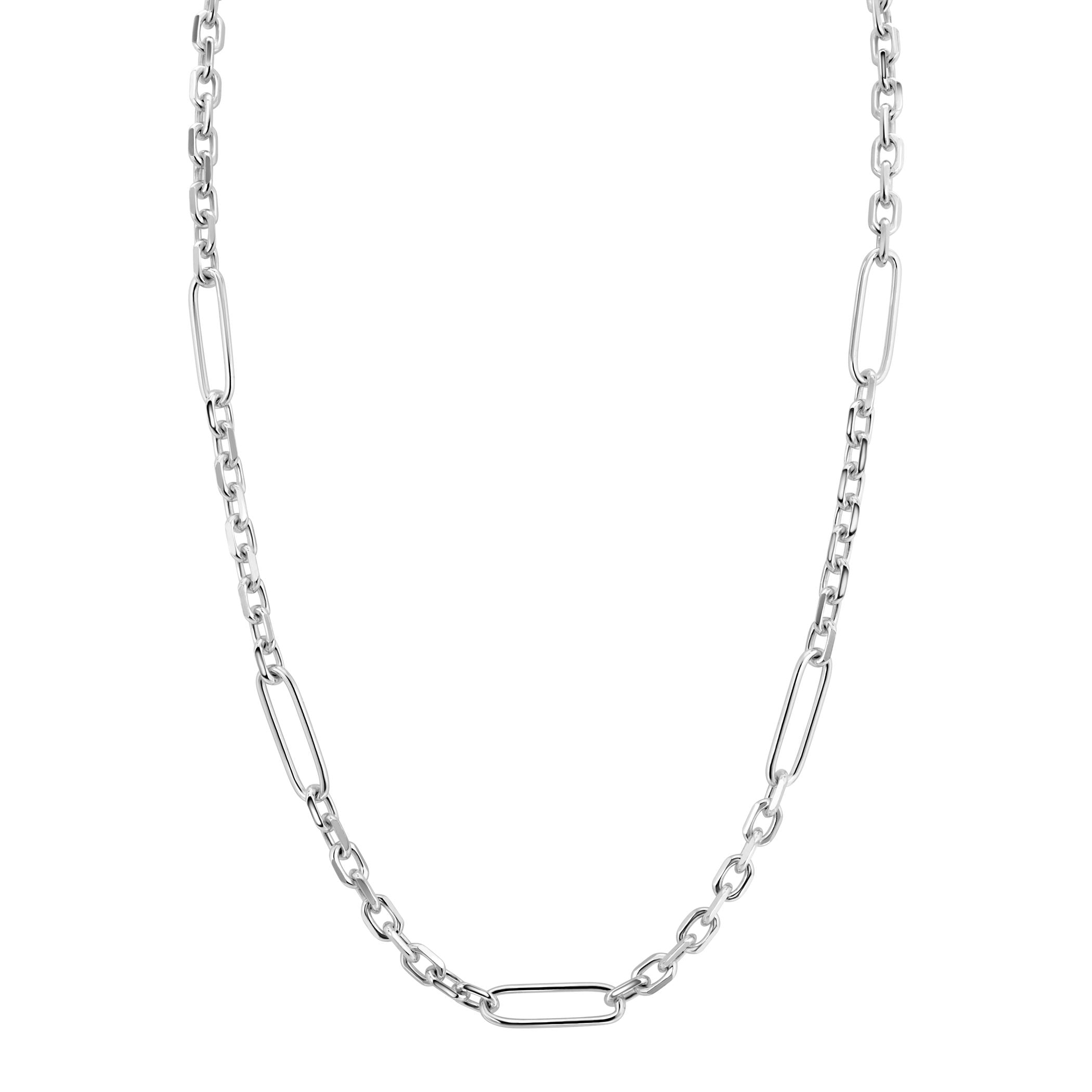 ZINZI Zilveren Ketting 43-47 cm - ZIC2711