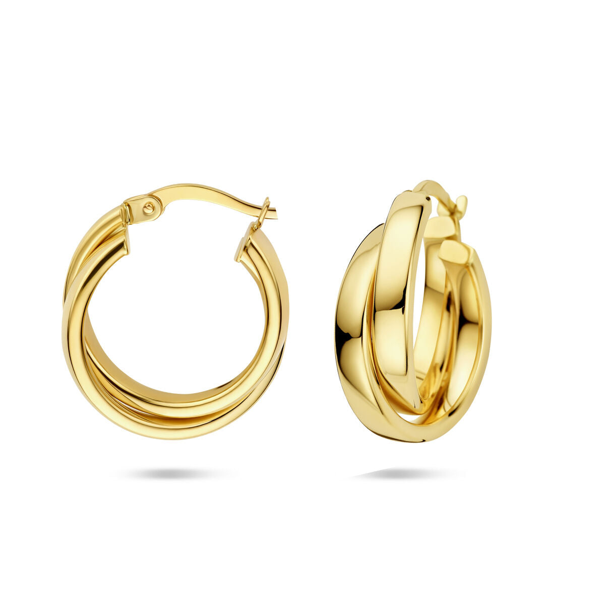 Fantasy Collection Oorbellen 21 mm 14K geelgoud