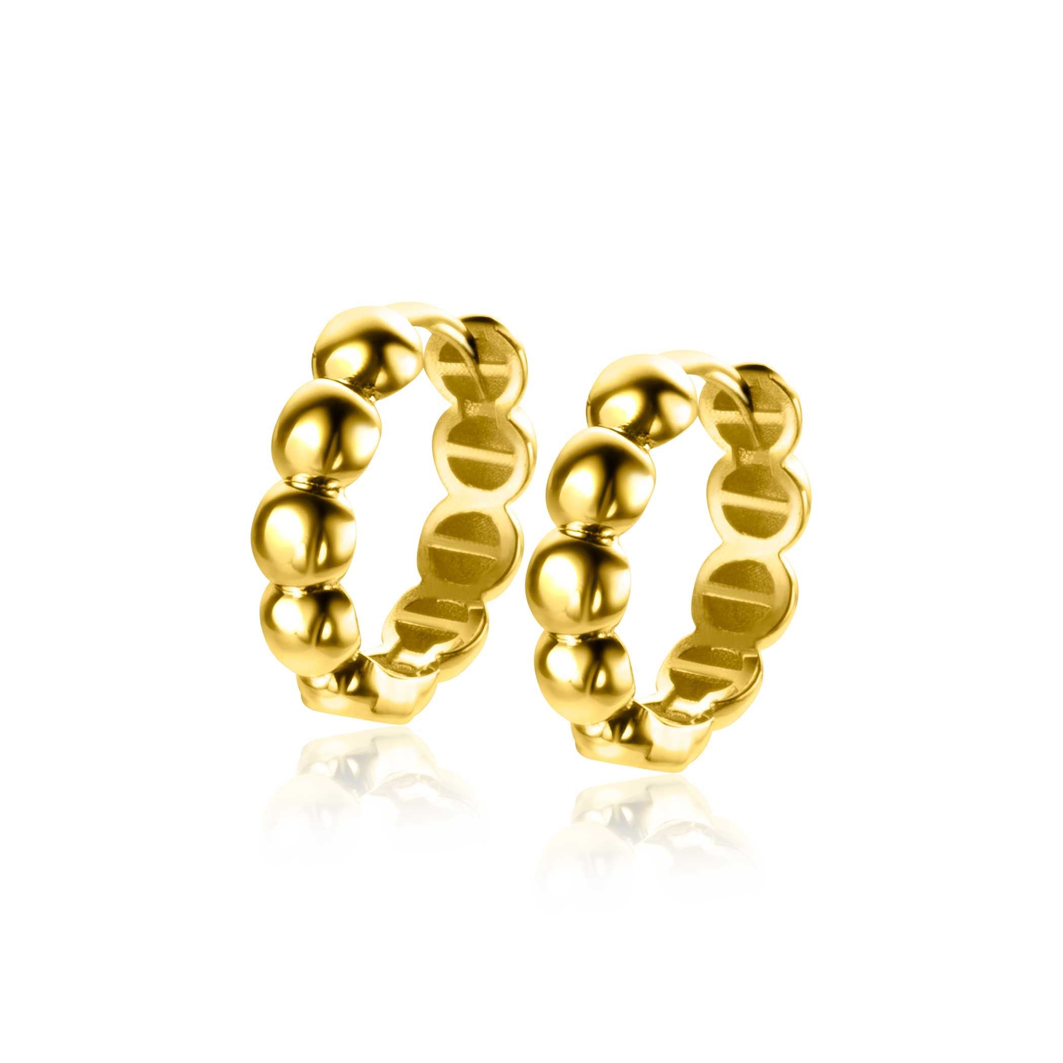 ZINZI 14K Gouden Oorbellen ZGO432 13mm